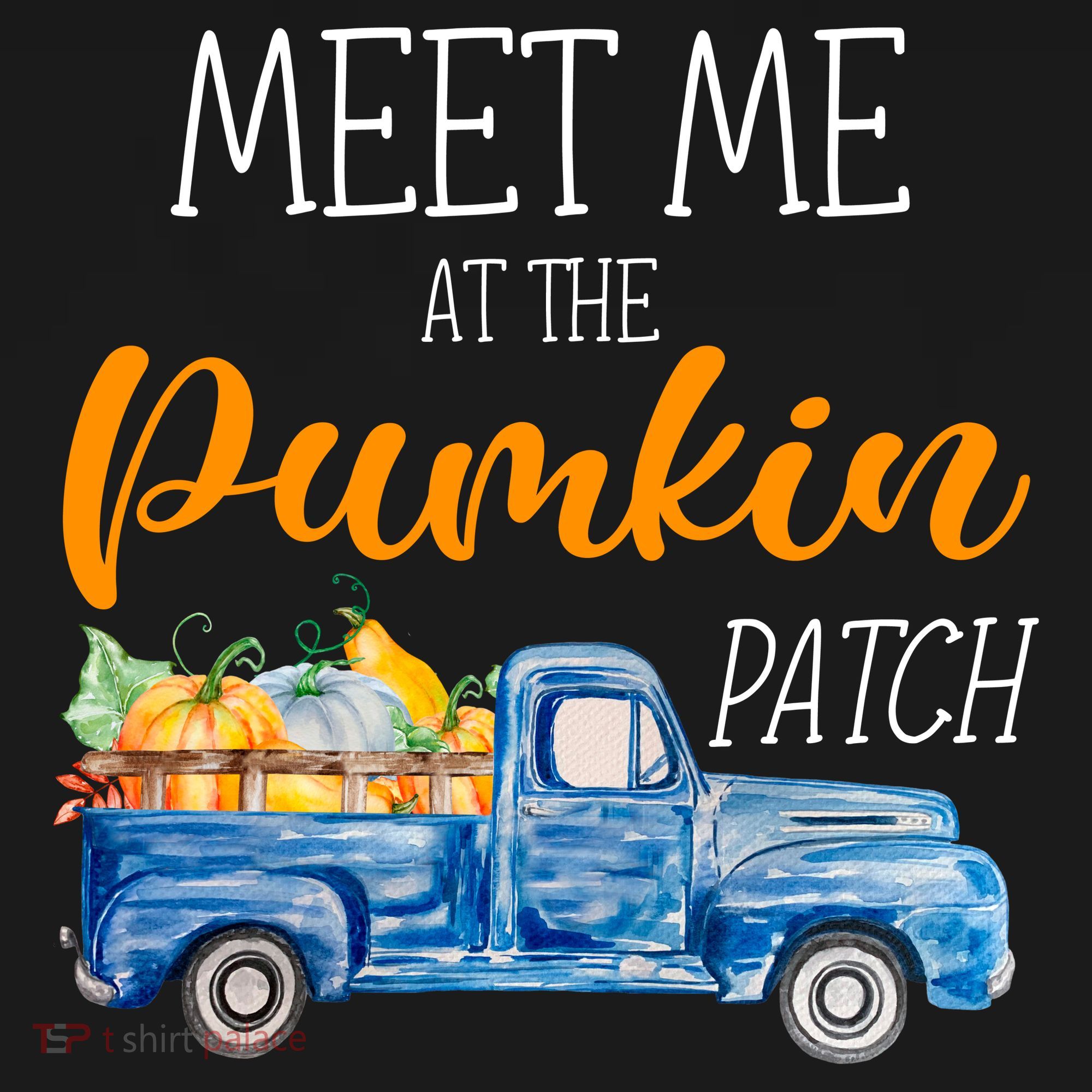 Meet Me At The Pumpkin Patch Cute Halloween Coaster