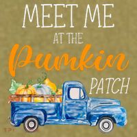 Meet Me At The Pumpkin Patch Cute Halloween Garment-Dyed Women's Muscle Tee thumb 6
