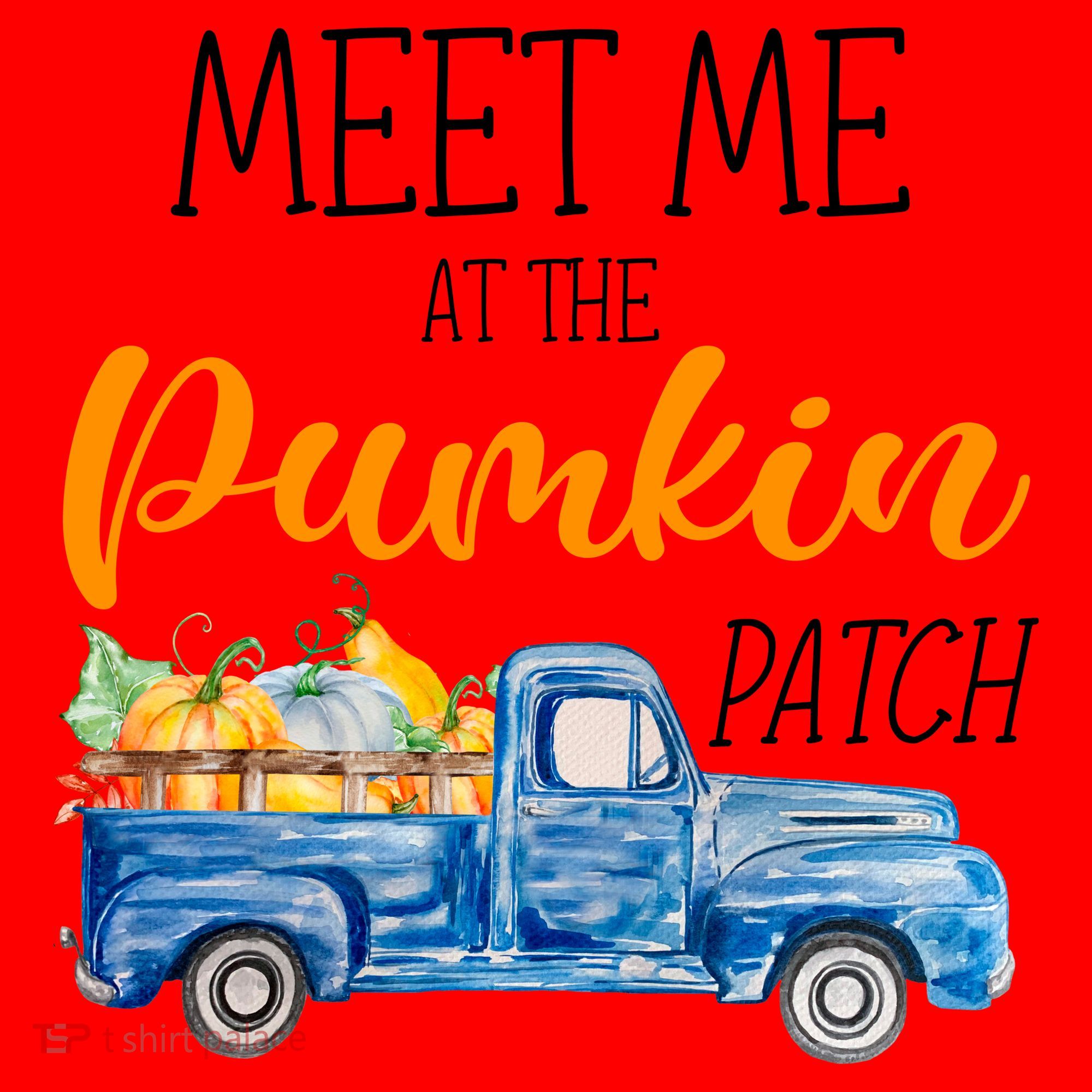 Meet Me At The Pumpkin Patch Cute Halloween Santa Hat