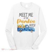 Meet Me At The Pumpkin Patch Cute Halloween Long Sleeve Shirt thumb 0