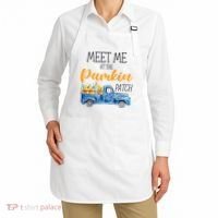 Meet Me At The Pumpkin Patch Cute Halloween Apron thumb 2