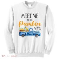 Meet Me At The Pumpkin Patch Cute Halloween Sweatshirt thumb 0