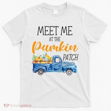 Meet Me At The Pumpkin Patch Cute Halloween T-Shirt