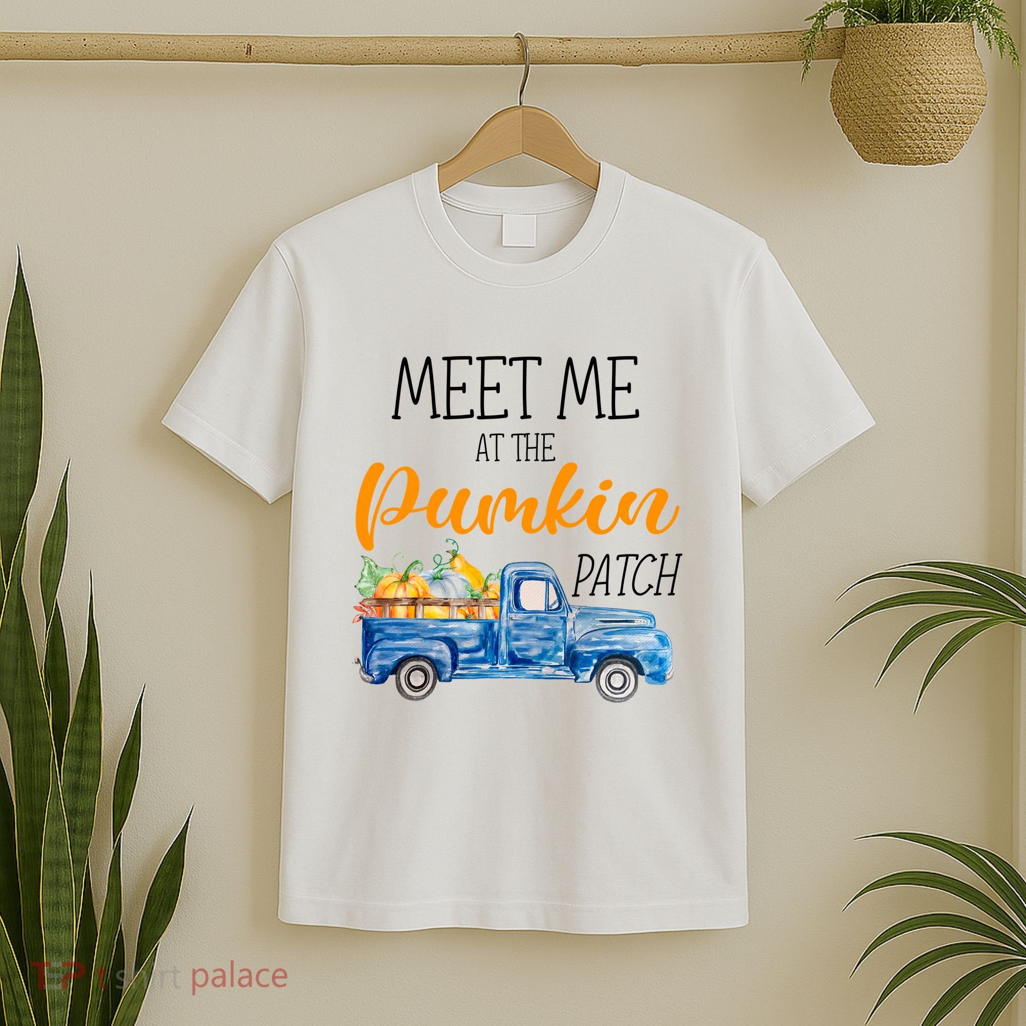 Meet Me At The Pumpkin Patch Cute Halloween T-Shirt