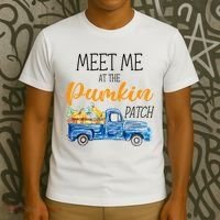 Meet Me At The Pumpkin Patch Cute Halloween T-Shirt thumb 3