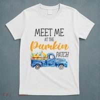 Meet Me At The Pumpkin Patch Cute Halloween T-Shirt thumb 5