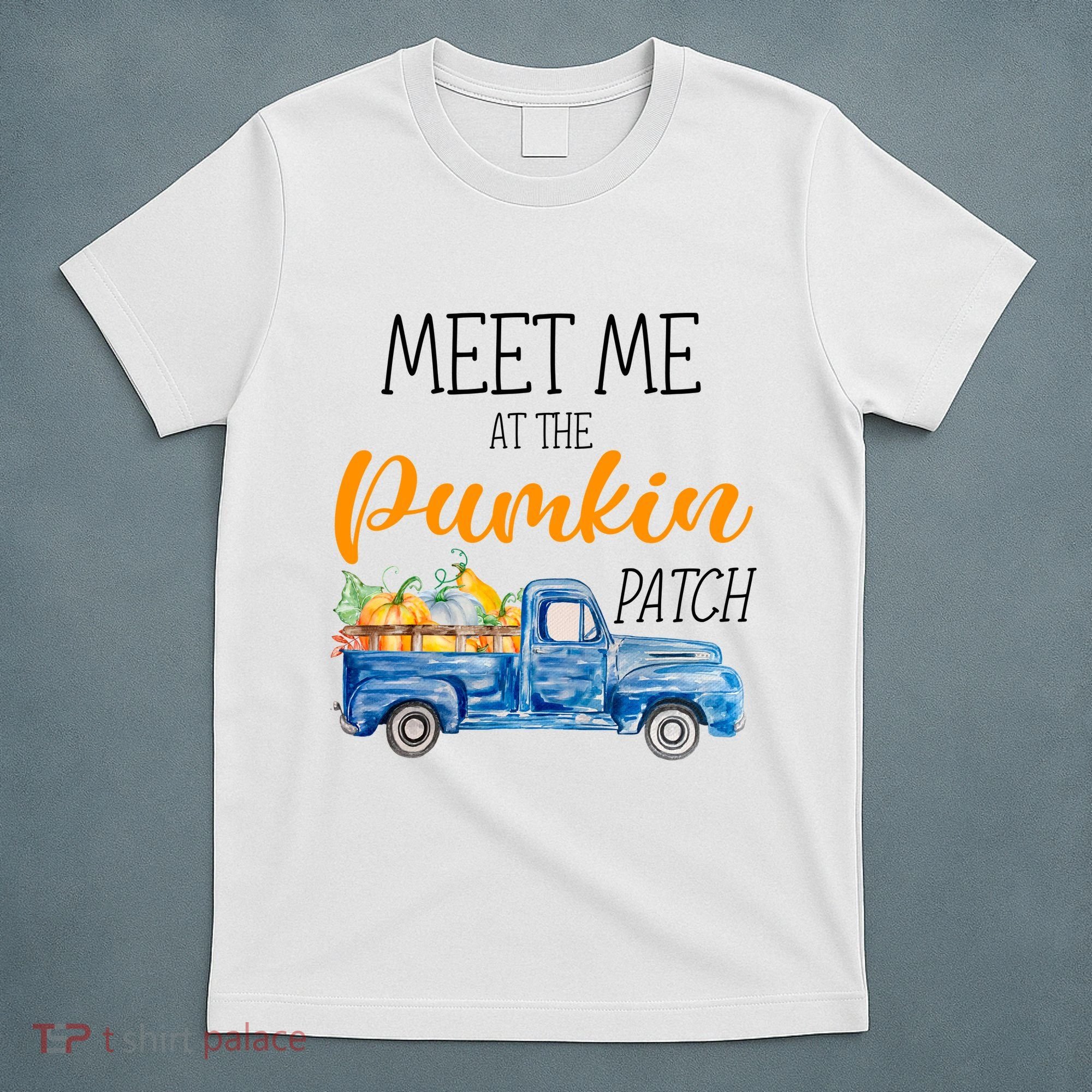Meet Me At The Pumpkin Patch Cute Halloween T-Shirt
