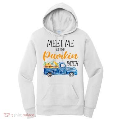 Meet Me At The Pumpkin Patch Cute Halloween Women's Hoodie