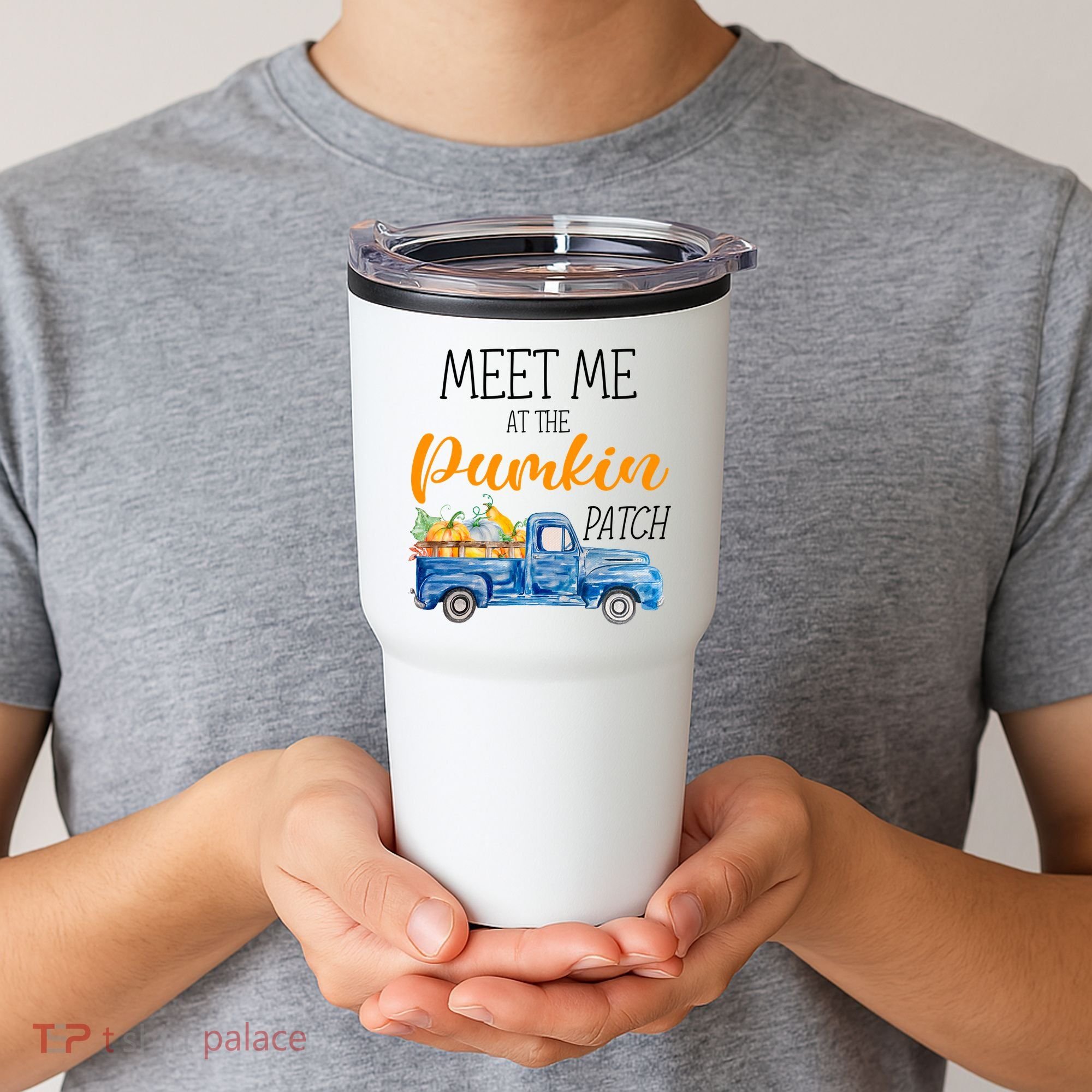 Meet Me At The Pumpkin Patch Cute Halloween Tumbler