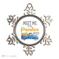 Meet Me At The Pumpkin Patch Cute Halloween Ornament thumb 0