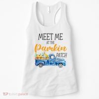 Meet Me At The Pumpkin Patch Cute Halloween Women's Tank Top thumb 0
