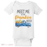 Meet Me At The Pumpkin Patch Cute Halloween Baby Bodysuit thumb 0