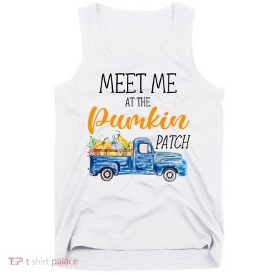 Meet Me At The Pumpkin Patch Cute Halloween Tank Top