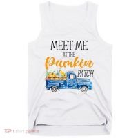 Meet Me At The Pumpkin Patch Cute Halloween Tank Top thumb 0