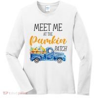 Meet Me At The Pumpkin Patch Cute Halloween Women's Long Sleeve Shirt thumb 0