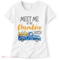 Meet Me At The Pumpkin Patch Cute Halloween Women's T-Shirt thumb 0