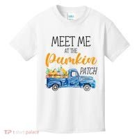 Meet Me At The Pumpkin Patch Cute Halloween Kids T-Shirt thumb 0