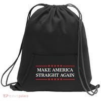 MASA Make America Straight Again Sweatshirt Cinch Pack Bag thumb 0
