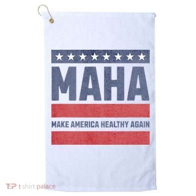Maha Make America Healthy Again Golf Towel