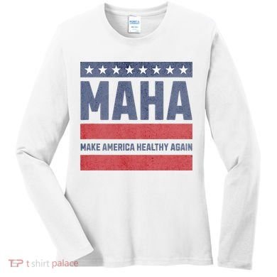 Maha Make America Healthy Again Women's Long Sleeve Shirt