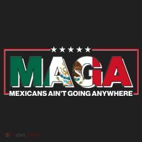 Maga Mexicans Aint Going Anywhere Anti Trump Beanie thumb 2