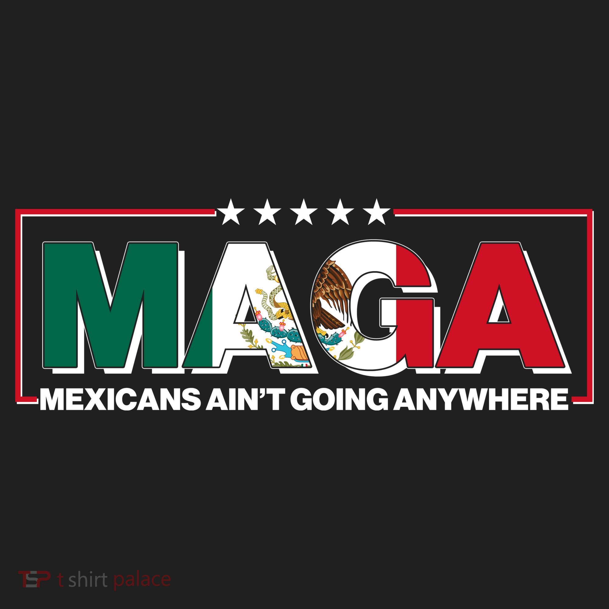 Maga Mexicans Aint Going Anywhere Anti Trump Beanie
