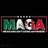 Maga Mexicans Aint Going Anywhere Anti Trump Women's Hoodie thumb 2