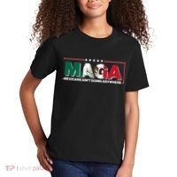Maga Mexicans Aint Going Anywhere Anti Trump Kids T-Shirt thumb 2
