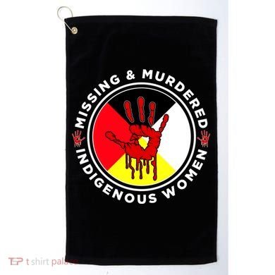 Mmiw Missing And Murdered Indigenous Medicine Wheel Mmiw Gift Golf Towel