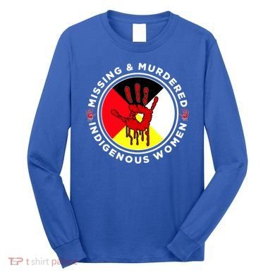 Mmiw Missing And Murdered Indigenous Medicine Wheel Mmiw Gift Long Sleeve Shirt