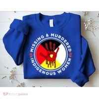 Mmiw Missing And Murdered Indigenous Medicine Wheel Mmiw Gift Sweatshirt thumb 2