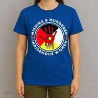 Mmiw Missing And Murdered Indigenous Medicine Wheel Mmiw Gift T-Shirt thumb 4