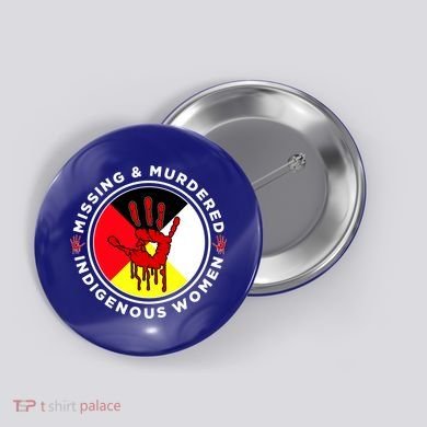 Mmiw Missing And Murdered Indigenous Medicine Wheel Mmiw Gift Button