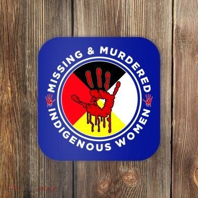 Mmiw Missing And Murdered Indigenous Medicine Wheel Mmiw Gift Coaster
