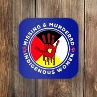 Mmiw Missing And Murdered Indigenous Medicine Wheel Mmiw Gift Coaster thumb 0