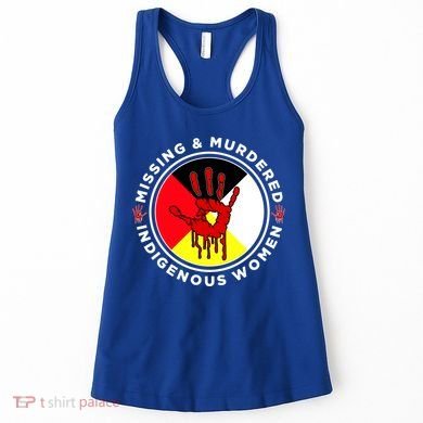 Mmiw Missing And Murdered Indigenous Medicine Wheel Mmiw Gift Women's Tank Top