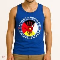 Mmiw Missing And Murdered Indigenous Medicine Wheel Mmiw Gift Tank Top thumb 3