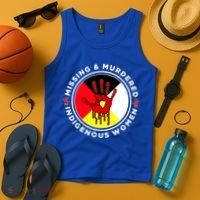 Mmiw Missing And Murdered Indigenous Medicine Wheel Mmiw Gift Tank Top thumb 4