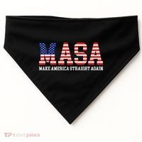 MASA Make America Straight Again USA-Made Doggie Bandana thumb 0