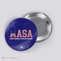MASA Make America Straight Again Button thumb 0