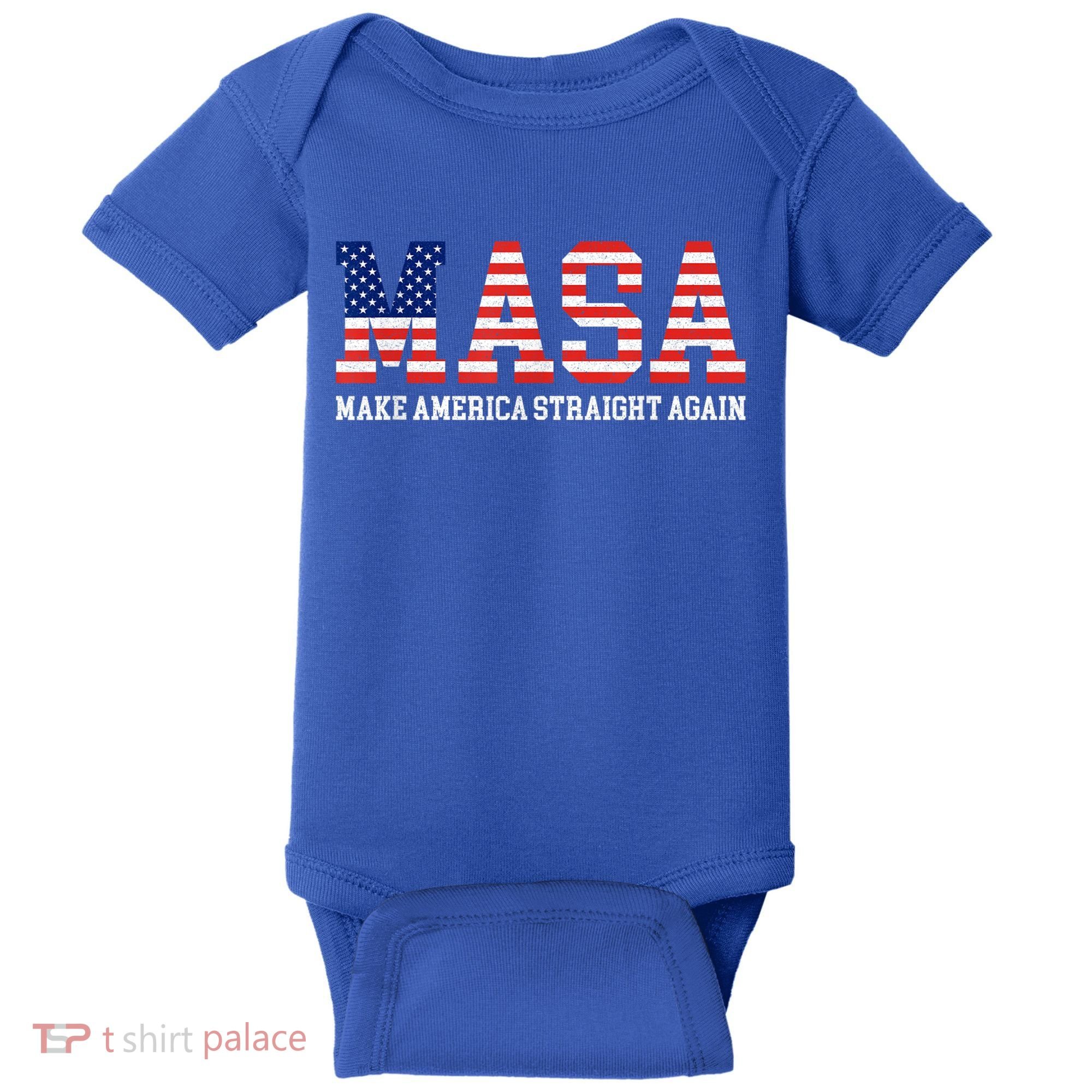 MASA Make America Straight Again Baby Bodysuit