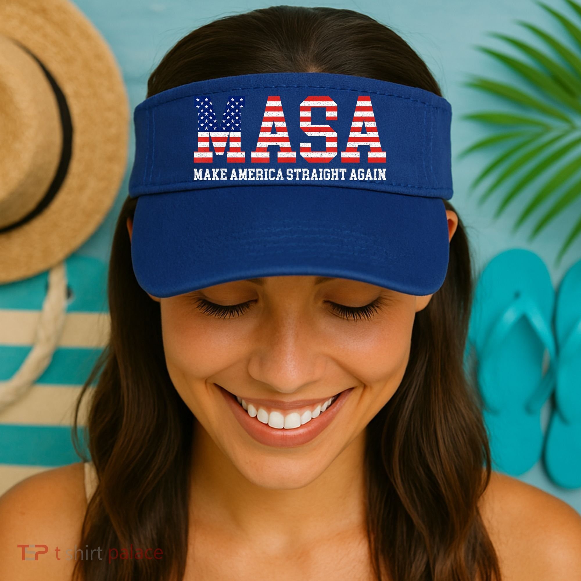 MASA Make America Straight Again Visor