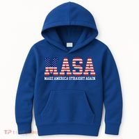 MASA Make America Straight Again Kids Hoodie thumb 0
