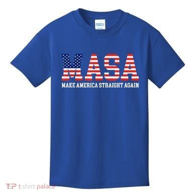 MASA Make America Straight Again Kids T-Shirt