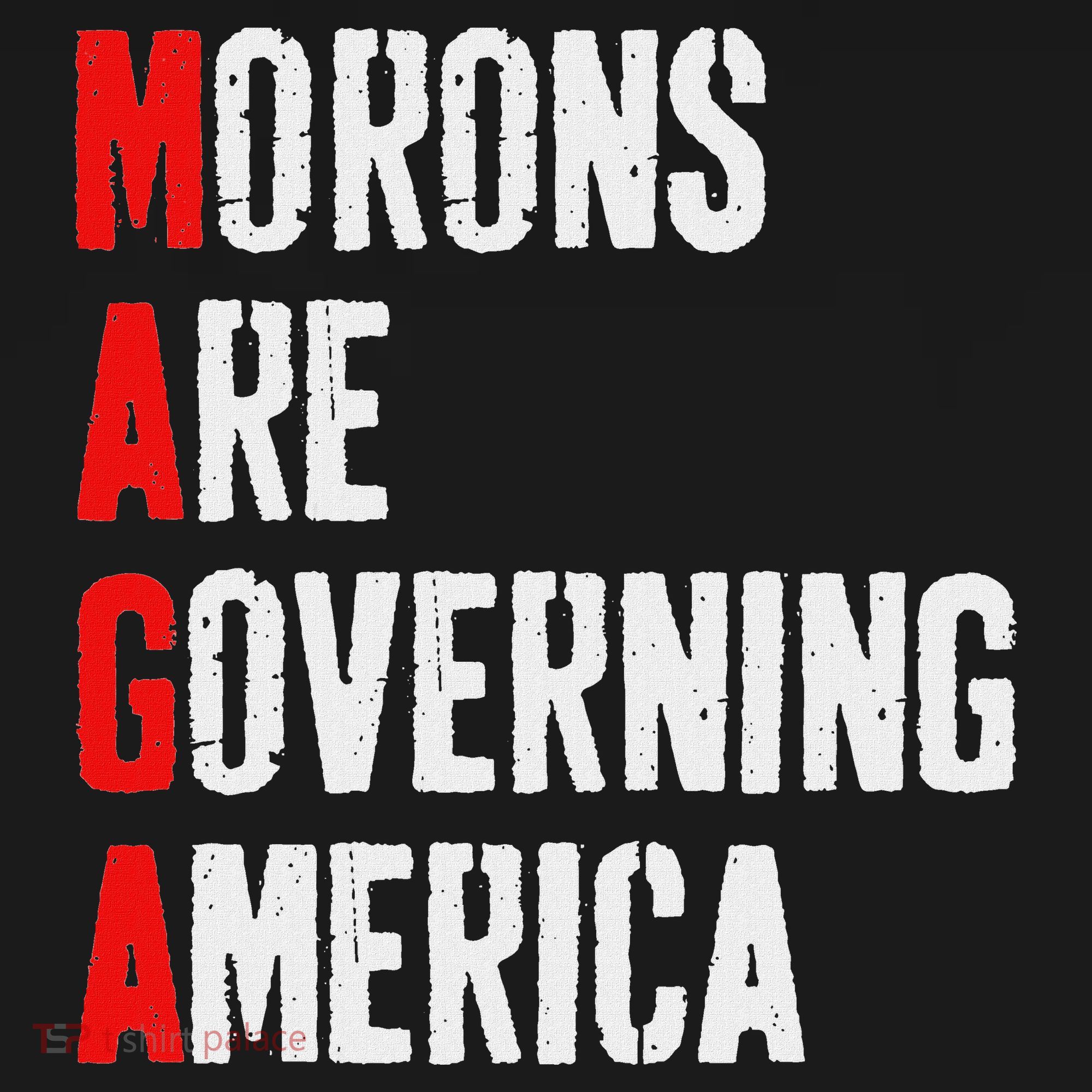 Maga Morons Are Governing America Anti Trump Women's Hoodie
