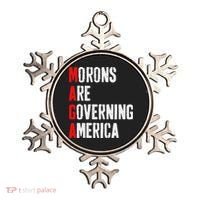Maga Morons Are Governing America Anti Trump Ornament thumb 0