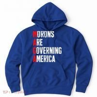 Maga Morons Are Governing America Anti Trump Hoodie thumb 0