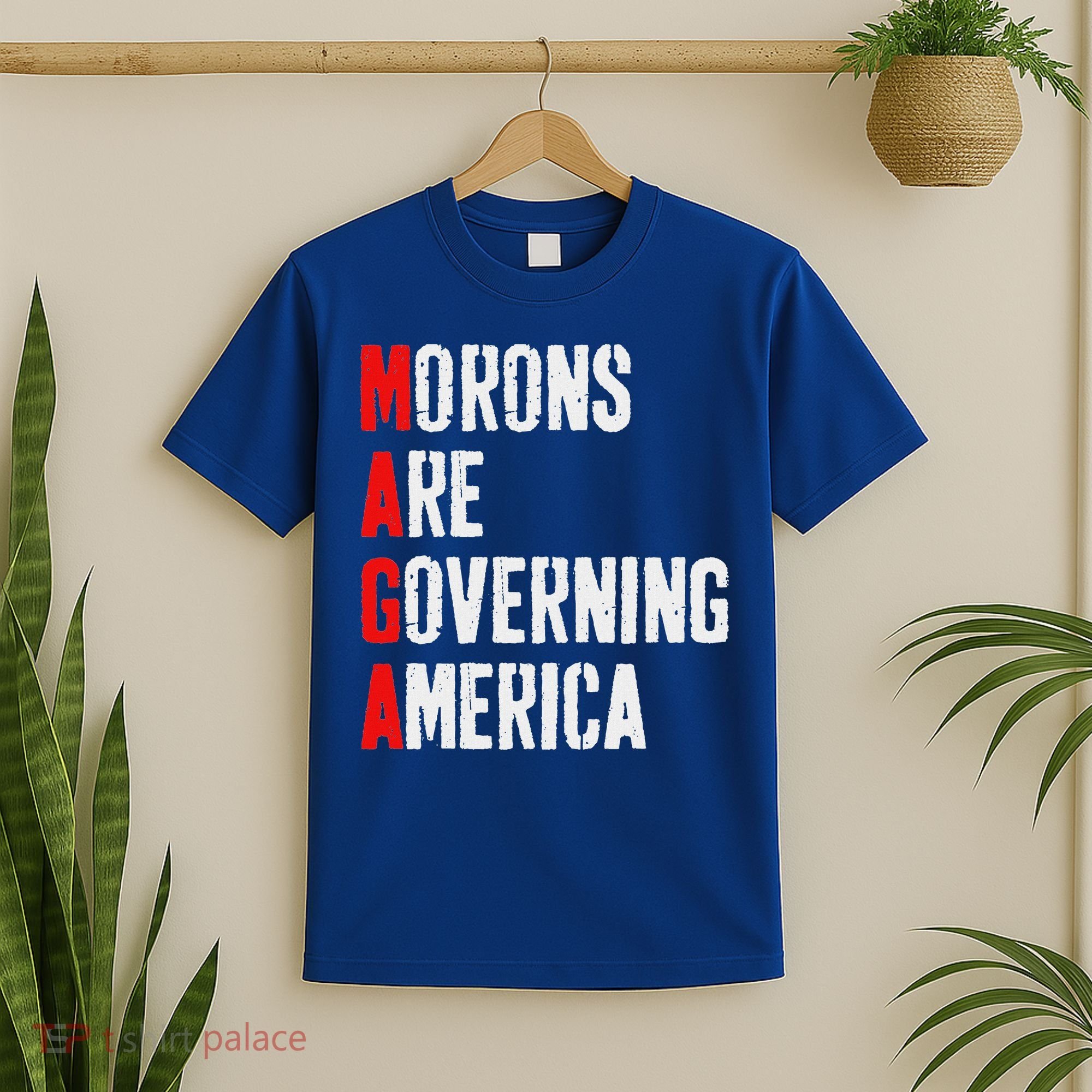 Maga Morons Are Governing America Anti Trump T-Shirt