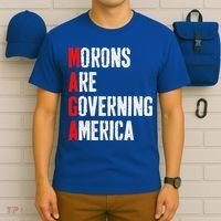 Maga Morons Are Governing America Anti Trump T-Shirt thumb 6