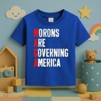 Maga Morons Are Governing America Anti Trump Toddler T-Shirt thumb 3